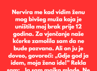 Nisam željela ženu svog bivšeg muža na vjenčanju naše kćerke — posljedice su bile katastrofalne. Nisam željela ženu svog bivšeg muža na vjenčanju naše kćerke — posljedice su bile katastrofalne.