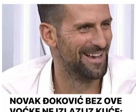 NOVAK ĐOKOVIĆ BEZ OVE VOĆKE NE IZLAZI IZ KUĆE: Savršena je za crijeva i kosti, a naš teniser je jede svaki dan NOVAK ĐOKOVIĆ BEZ OVE VOĆKE NE IZLAZI IZ KUĆE: Savršena je za crijeva i kosti, a naš teniser je jede svaki dan