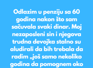 Odbijam da žrtvujem svoju penziju da bih pomogla nezaposlenom sinu — nisam njegov bankomat Odbijam da žrtvujem svoju penziju da bih pomogla nezaposlenom sinu — nisam njegov bankomat