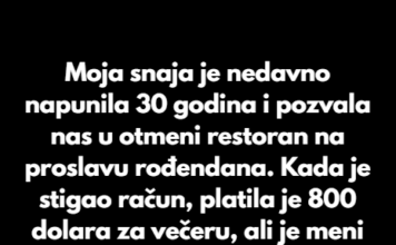 Odbila sam da platim napojnicu od 150 dolara na porodičnoj večeri — sada su svi ljuti na mene Odbila sam da platim napojnicu od 150 dolara na porodičnoj večeri — sada su svi ljuti na mene