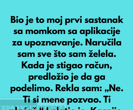 Odbila sam da podelim račun — i cena je bila bolna. Odbila sam da podelim račun — i cena je bila bolna.