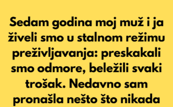 Radila sam naporno svakog dana — moj muž je imao tajni račun Radila sam naporno svakog dana — moj muž je imao tajni račun