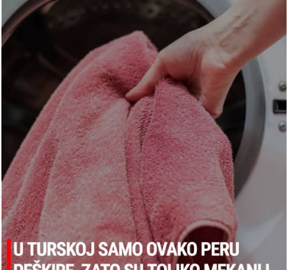 U TURSKOJ SAMO OVAKO PERU PEŠKIRE, ZATO SU TOLIKO MEKANI I MIRIŠLJAVI: Jedna stvar je strogo ZABRANJENA! U TURSKOJ SAMO OVAKO PERU PEŠKIRE, ZATO SU TOLIKO MEKANI I MIRIŠLJAVI: Jedna stvar je strogo ZABRANJENA!