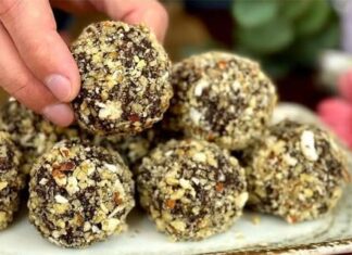 ZDRAVI DESERT ZA 5 MINUTA! Bez šećera – Energetske kuglice bez pečenja! ZDRAVI DESERT ZA 5 MINUTA! Bez šećera – Energetske kuglice bez pečenja!