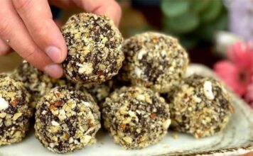 ZDRAVI DESERT ZA 5 MINUTA! Bez šećera – Energetske kuglice bez pečenja! ZDRAVI DESERT ZA 5 MINUTA! Bez šećera – Energetske kuglice bez pečenja!