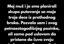 Bolna odluka da izostavim svog posinka sa našeg porodičnog putovanja Bolna odluka da izostavim svog posinka sa našeg porodičnog putovanja