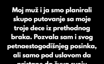 Bolna odluka da izostavim svog posinka sa našeg porodičnog putovanja Bolna odluka da izostavim svog posinka sa našeg porodičnog putovanja