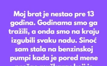 “Brat je nestao bez traga – poslije 13 godina pojavila se nova nada” “Brat je nestao bez traga – poslije 13 godina pojavila se nova nada”