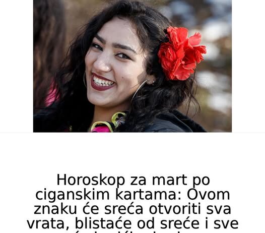 Horoskop za mart po ciganskim kartama: Ovom znaku će sreća otvoriti sva vrata, blistaće od sreće i sve će im ići od ruke Horoskop za mart po ciganskim kartama: Ovom znaku će sreća otvoriti sva vrata, blistaće od sreće i sve će im ići od ruke