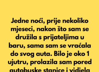 Jedne noći, prije nekoliko mjeseci, nakon što sam se družila s prijateljima u baru, sama sam se vraćala do svog auta. Jedne noći, prije nekoliko mjeseci, nakon što sam se družila s prijateljima u baru, sama sam se vraćala do svog auta.