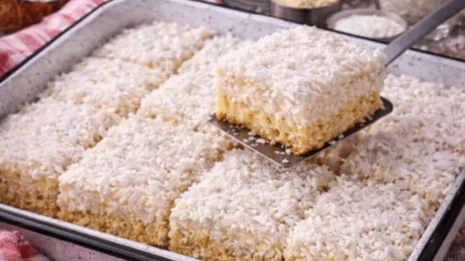 JEFTIN I BRZ KOKOS KOLAČ, bez jaja, bez miksera, mjera na čaše… JEFTIN I BRZ KOKOS KOLAČ, bez jaja, bez miksera, mjera na čaše…