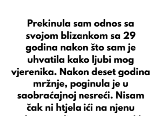 Kada smo moja blizanka i ja imale 29 godina, uhvatila sam je kako ljubi mog vjerenika noć prije moje svadbe. Kada smo moja blizanka i ja imale 29 godina, uhvatila sam je kako ljubi mog vjerenika noć prije moje svadbe.