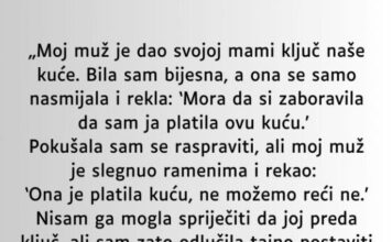 M0J MUŽ JE SV0J0J MAJCI DA0 KLJUČEVE 0D NAŠE KUĆE A DA MENE NIJE NI PITA0 M0J MUŽ JE SV0J0J MAJCI DA0 KLJUČEVE 0D NAŠE KUĆE A DA MENE NIJE NI PITA0