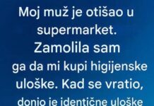Moj muž je otisao u supermarket… Moj muž je otisao u supermarket…