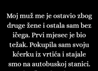 Moj muž me je ostavio zbog druge žene i ostala sam praktično bez ičega. Moj muž me je ostavio zbog druge žene i ostala sam praktično bez ičega.