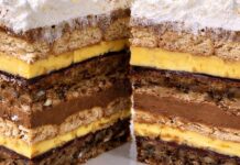NAJLEPŠA POSNA KINDER TORTA, sloj na sloj čistog savršenstva! NAJLEPŠA POSNA KINDER TORTA, sloj na sloj čistog savršenstva!