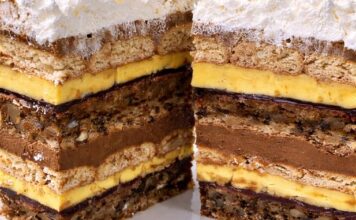 NAJLEPŠA POSNA KINDER TORTA, sloj na sloj čistog savršenstva! NAJLEPŠA POSNA KINDER TORTA, sloj na sloj čistog savršenstva!