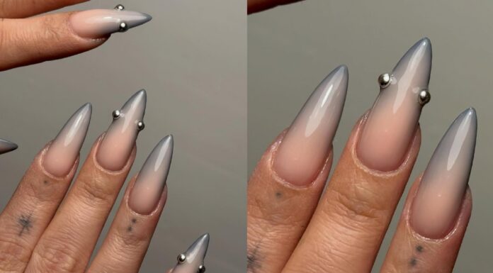 Nokti sa pirsingom: Mali detalj koji menja manikir Nokti sa pirsingom: Mali detalj koji menja manikir