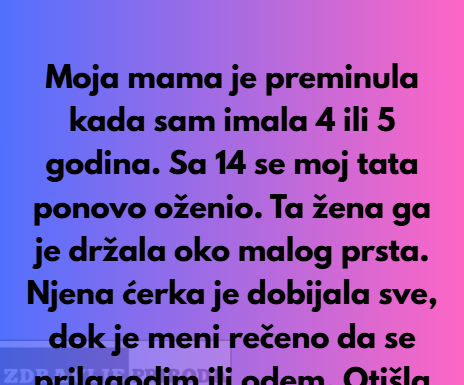 Odbila sam da oprostim svom otuđenom ocu nakon što je izabrao svoju ženu umesto mene — i ne kajem se zbog toga. Odbila sam da oprostim svom otuđenom ocu nakon što je izabrao svoju ženu umesto mene — i ne kajem se zbog toga.