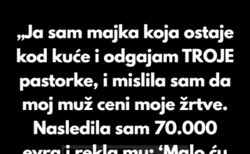 „Odbila sam da potrošim svoje nasledstvo na porodicu, a moj muž se osvetio.” „Odbila sam da potrošim svoje nasledstvo na porodicu, a moj muž se osvetio.”