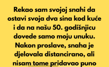 Pedeset godina braka je proslavljeno, ali moja porodica je sada nepovratno slomljena. Pedeset godina braka je proslavljeno, ali moja porodica je sada nepovratno slomljena.