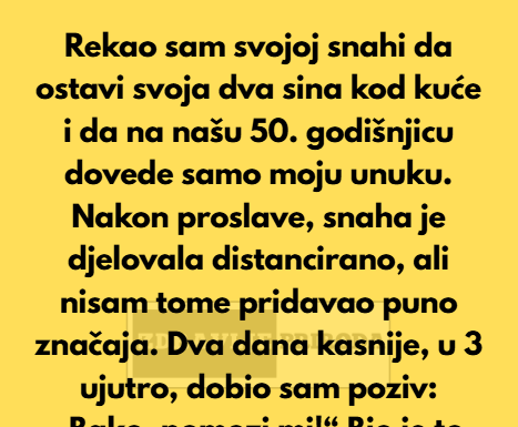 Pedeset godina braka je proslavljeno, ali moja porodica je sada nepovratno slomljena. Pedeset godina braka je proslavljeno, ali moja porodica je sada nepovratno slomljena.