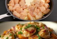 PILETINA U MIRISNOM UMAKU OD VRHNJA, POVRĆA I SENFA – SOČNO, UKUSNO I SAVRŠENO ZA SVAKI OBROK! PILETINA U MIRISNOM UMAKU OD VRHNJA, POVRĆA I SENFA – SOČNO, UKUSNO I SAVRŠENO ZA SVAKI OBROK!