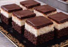 POSNA čokolada-kokos kocka…Sočan kolač bez mlijeka POSNA čokolada-kokos kocka…Sočan kolač bez mlijeka