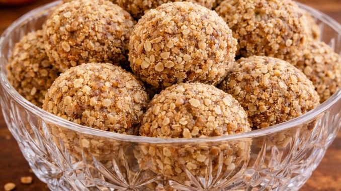 Posne kuglice sa jabukama – brz desert bez pečenja Posne kuglice sa jabukama – brz desert bez pečenja