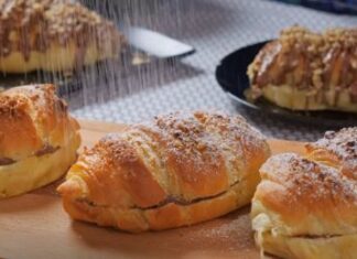Posni kroasani sa kremom: Mekani su i sočni, tope se u ustima Posni kroasani sa kremom: Mekani su i sočni, tope se u ustima