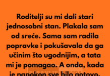 “Roditelji su mi dali stari jednosobni stan. Plakala sam od sreće. Sama sam radila popravke i pokušavala da ga učinim što ugodnijim” “Roditelji su mi dali stari jednosobni stan. Plakala sam od sreće. Sama sam radila popravke i pokušavala da ga učinim što ugodnijim”
