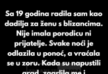 Sa 19 godina radila sam kao dadilja za ženu s blizancima. Bila je sama. Nije imala porodicu ni prijatelje… Sa 19 godina radila sam kao dadilja za ženu s blizancima. Bila je sama. Nije imala porodicu ni prijatelje…
