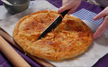 Šarena pita – od mesa i krompira Šarena pita – od mesa i krompira