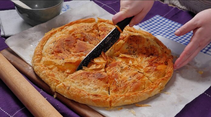 Šarena pita – od mesa i krompira Šarena pita – od mesa i krompira