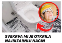 SVEKRVA MI JE OTKRILA NAJBIZARNIJI NAČIN ČIŠĆENJA KUPATILA: Sija kao nov i to BEZ TRUNKE RIBANJA, evo kako! SVEKRVA MI JE OTKRILA NAJBIZARNIJI NAČIN ČIŠĆENJA KUPATILA: Sija kao nov i to BEZ TRUNKE RIBANJA, evo kako!