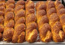 TURSKI SIMIT ĐEVREK! 🥨 Isprobajte originalni recept kod kuće – ne morate ići u Tursku!