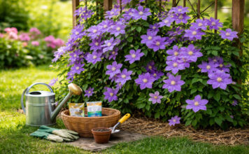 Vaš klematis ne cvjeta toliko: Evo kada i kako hraniti svoju klematisu za zadivljujuce cvjetove Vaš klematis ne cvjeta toliko: Evo kada i kako hraniti svoju klematisu za zadivljujuce cvjetove