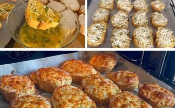 ZAPEČENE KRIŠKE HLJEBA U POSEBNOM SOSU – brz i ukusan doručak koji osvaja ZAPEČENE KRIŠKE HLJEBA U POSEBNOM SOSU – brz i ukusan doručak koji osvaja