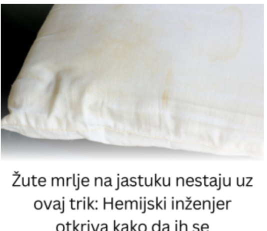 Žute mrlje na jastuku nestaju uz ovaj trik: Hemijski inženjer otkriva kako da ih se jednostavno rešite Žute mrlje na jastuku nestaju uz ovaj trik: Hemijski inženjer otkriva kako da ih se jednostavno rešite