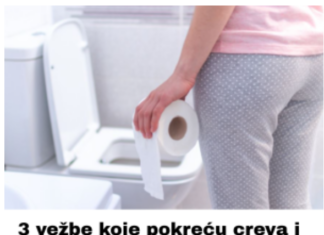 3 vežbe koje pokreću creva i omogućavaju pražnjenje u roku od 10 minuta: Samo za one od 50 + godina 3 vežbe koje pokreću creva i omogućavaju pražnjenje u roku od 10 minuta: Samo za one od 50 + godina