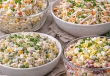 4 USKRŠNJE SALATE KOJE SE PRAVE ZA TREN – brzo, lako i preukusno! 4 USKRŠNJE SALATE KOJE SE PRAVE ZA TREN – brzo, lako i preukusno!