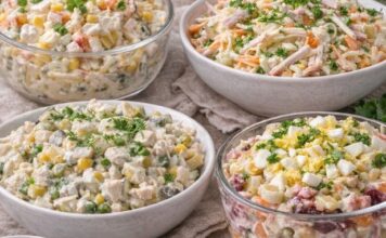 4 USKRŠNJE SALATE KOJE SE PRAVE ZA TREN – brzo, lako i preukusno! 4 USKRŠNJE SALATE KOJE SE PRAVE ZA TREN – brzo, lako i preukusno!