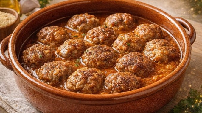 Ćufte kao iz djetinjstva – najsočnije domaće ćufte u sosu Ćufte kao iz djetinjstva – najsočnije domaće ćufte u sosu