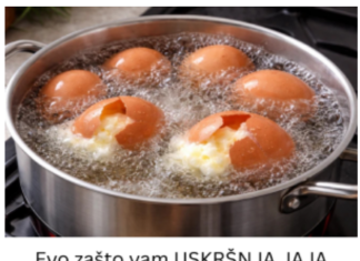 Evo zašto vam USKRŠNJA JAJA PUCAJU prilikom kuvanja: Greške koje svi prave i TRIKOVI kako da to izbegnete Evo zašto vam USKRŠNJA JAJA PUCAJU prilikom kuvanja: Greške koje svi prave i TRIKOVI kako da to izbegnete