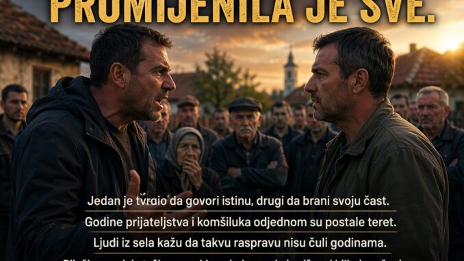 Istina koja je izašla na vidjelo promijenila je sve.” Istina koja je izašla na vidjelo promijenila je sve.”