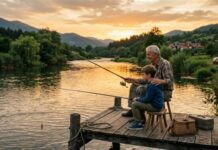 Između dvije obale: Mudrost starca i dječakova duga straža Između dvije obale: Mudrost starca i dječakova duga straža