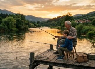 Između dvije obale: Mudrost starca i dječakova duga straža Između dvije obale: Mudrost starca i dječakova duga straža