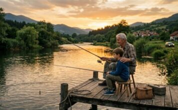 Između dvije obale: Mudrost starca i dječakova duga straža Između dvije obale: Mudrost starca i dječakova duga straža
