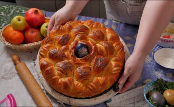 Jednostavna Uskršnja pogača Jednostavna Uskršnja pogača