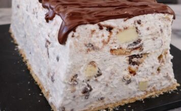 KREMASTI SLADOLED KOLAČ – pravi se za 10 minuta, jede za 5! KREMASTI SLADOLED KOLAČ – pravi se za 10 minuta, jede za 5!